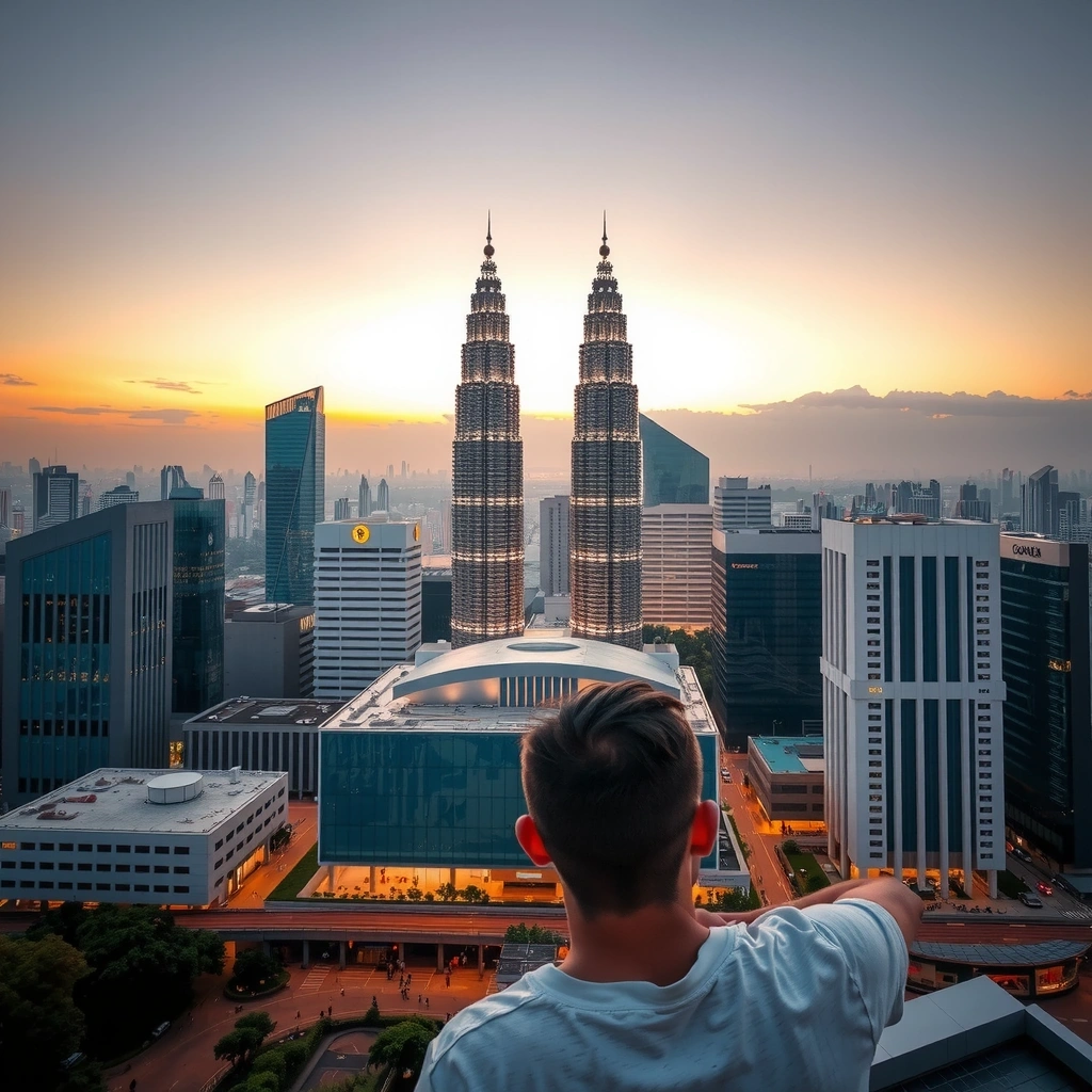 KL cityscape business district