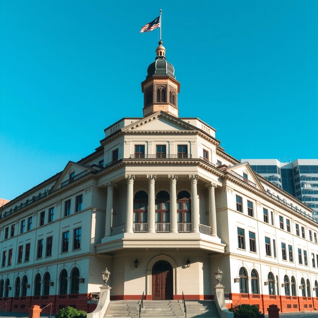 Parliament building exterior